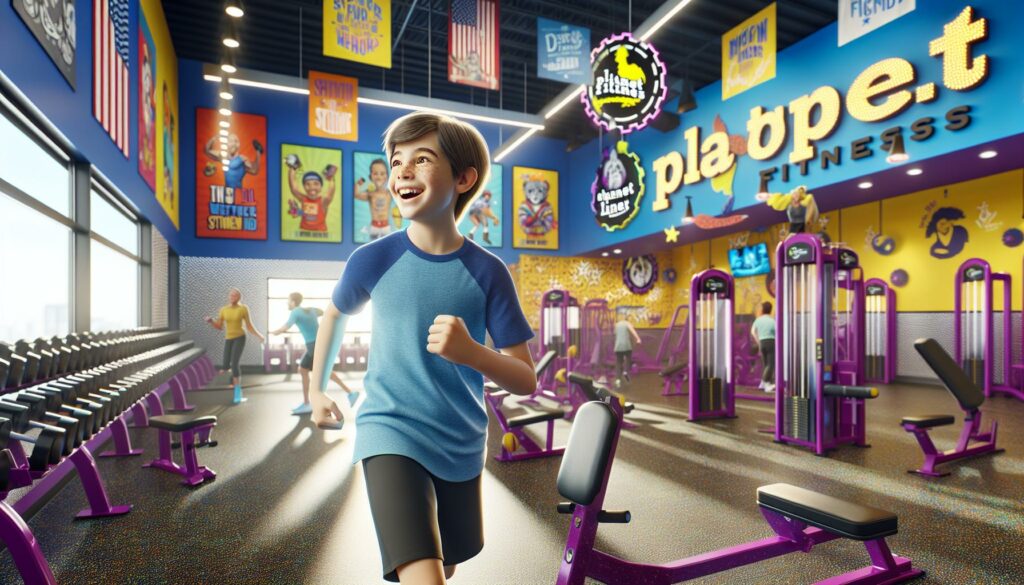 can a 12 year old go to planet fitness