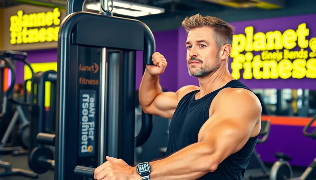 shoulder press machine planet fitness